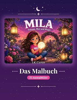 Cover von Mila – Das Malbuch: Träume, Mut und Magie